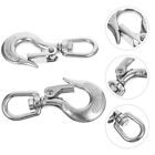 2pcs Stainless Steel Safety Lifting Hooks Clasp Hooks Lifting Heavy Duty Outdoor