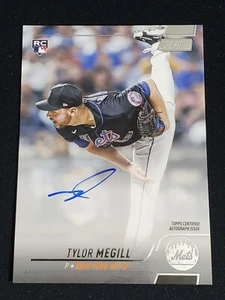 Tylor Megill 2022 Stadium Club Rookie Auto #SCBA-TM Mets - Picture 1 of 1
