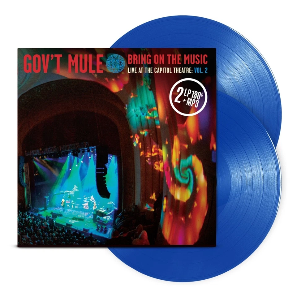 GOV´T MULE Live At The Capitol Theatre Vol. 2 Blue Vinyl Mascot Provogue 2 LP - Image 1 of 1