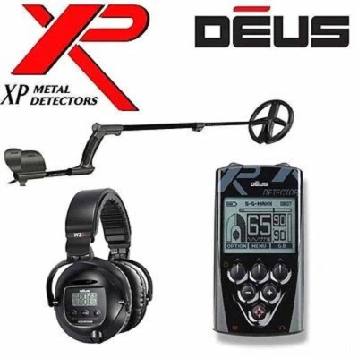 XP DEUS With WS5 Full Sized Headphones + Remote + 9” X35 Coil - Image 1 of 3