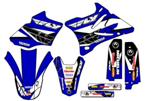 2002-2014 YZ 85 13 FLY Blue Senge Graphics Kit Compatible with Yamaha - Foto 1 di 10