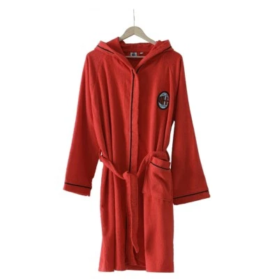 Accappatoio Milan Ufficiale Adulto da S a XXL microspugna Salvaspazio originale - Immagine 1 di 2