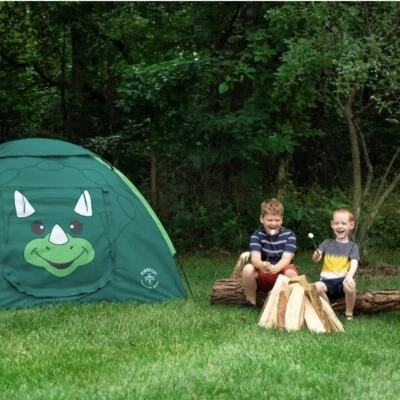 Firefly! Tienda de campaña Chip the Dinosaur para 2 personas para niños al aire libre *NUEVA Foto 1 de 4