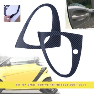 Tür Griff Aufkleber Abdeckung Zierleiste für Smart Fortwo 451 Brabus 2007-2014 - Picture 1 of 4