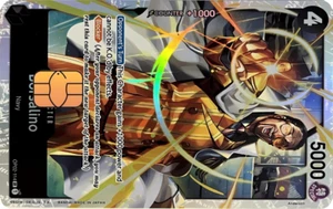 Borsalino OP02-114 Credit Debit Card Sticker  Holographic - Picture 1 of 1