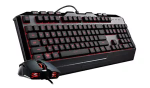 COOLER MASTER Gaming Combo Devastator 3 Keyboard Mouse RGB Backlight USB Wired - Picture 1 of 11