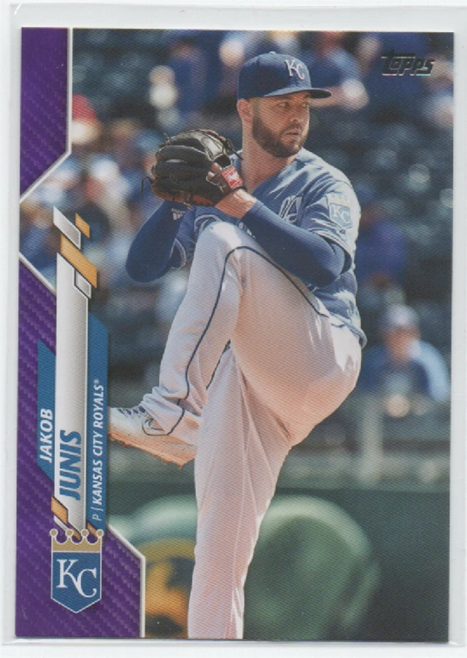 2020 Topps Series 2 MEIJER PURPLE #683 Jakob Junis KANSAS CITY ROYALS 18 - Image 1 of 1
