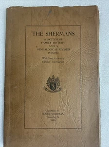 1890 SHERMANS Family History Genealogical Record Updated 1946 TITUSVILLE PA - Bild 1 von 11