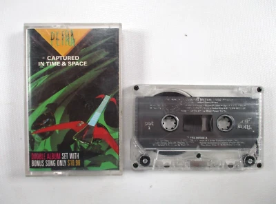 PETRA Captured In Time & Space 1986 Cassette Sony Music TESTED Foto 1 de 4
