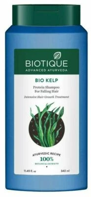 Champú Biotique Bio Kelp Protein Caída Cabello Crecimiento Intensivo del Cabello 180 ml  Foto 1 de 4