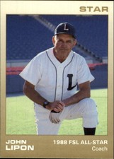 1988 Florida State League All-Stars Star #28 John Lipon