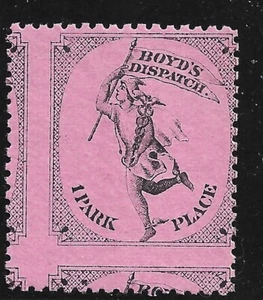 * BOYDS  DISPTACH  20L44  1880'S  TWO  WAY  MISPERF  MNH  SUPER  NICE * - Picture 1 of 2