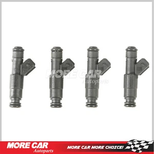 4X Fuel Injectors Set for 1987-1998 Jeep Cherokee Wrangler Comanche BMW M3 2.5L - Picture 1 of 8