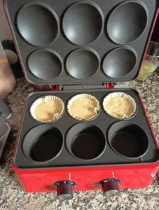  20% SALE Kalorik Muffin Maker Rot – NEU & OVP – Cupcake Lava Kuchen Bäcker  - Bild 1 von 23