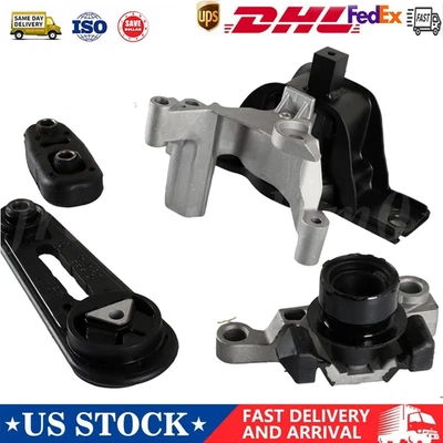 4 Engine Motor Mount w/ AUTO CVT Set For Nissan Sentra 2.0L 2007 2008 2009-2012 Foto 1 de 4