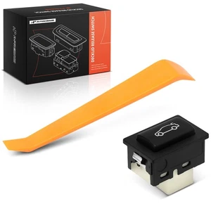 A-Premium Trunk Lock Release Switch Button Black for BMW E88 E89 E90 E91 E92 E93 - Foto 1 di 8