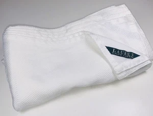Ralph Lauren Green Label VTG Diamond Weave Linen Napkin Set of 6 Size 20” x 20” - Picture 1 of 7