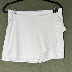 Lululemon Womens Tennis Skirt White Activewear Athletic Skort Size 8 - Picture 1 of 7