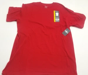 Member's Mark Men's Essential Crew Neck Short Sleeve Tee Medium Red NWT - Picture 1 of 6