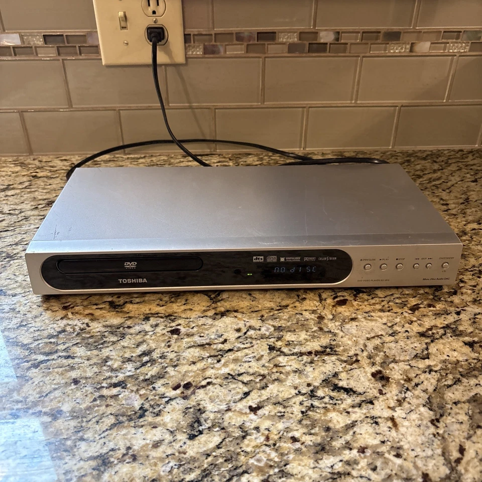 Toshiba DVD Video Player Color Stream Dolby Digital SD-1810 - PARTS/REPAIR - Image 1 of 4
