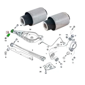 für BMW 3ER E36 E46 X3 E83 Z4 HINTEN OBERFAHRWERK QUERLENKER BUCHSEN X2 - Bild 1 von 3