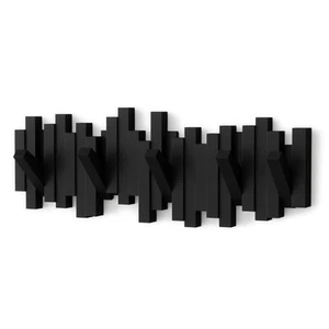 Umbra Sticks Attaccapanni Da Parete Con 5 Ganci Ribaltabili Nero 49.53 x 3.18 x - Foto 1 di 24