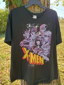 Marvel X-Men 2xl t-shirt Beast Wolverine Gambit Rogue Cyclopes Magneto Jean Grey - Picture 1 of 5