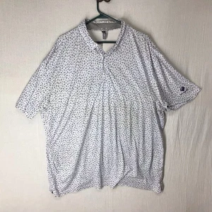 Anderson Ord Men’s 2XL Golf Polo All Over Peace Sign Print Short Sleeve - Picture 1 of 8