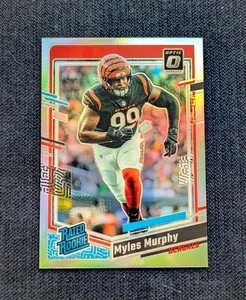 Myles Murphy - 2023 Donruss Optic Silver Holo Prizm RC - Rated Rookie - Bengals - Bild 1 von 2