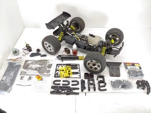 *RARE* XTM XST 1/8 4X4 RC TRUGGY ROLLER ROLLING CHASSIS W/ EXTRAS USED - Picture 1 of 13