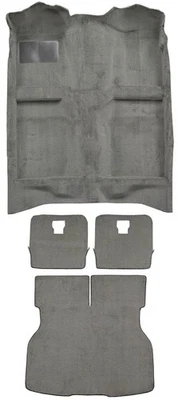 Black ACC Molded Complete Carpet Replacement for Mercury Capri 1983-1986 # 2268 - Image 1 of 4