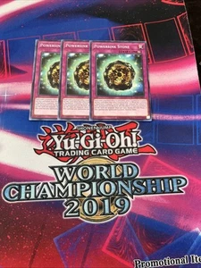 Yugioh 3x CARTA TRAPPOLA PIETRE POWERSINK ILLIMITATA OP27-EN025 COMUNE Playset - Foto 1 di 1