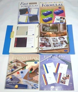 CREATIVE MEMORIES Scrapbook Layout Ideas Fast Formulas & Page Patterns Lot of 5 - Picture 1 of 11