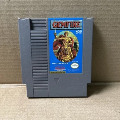 Gemfire Nintendo NES 1992 Video Game clean condition - Image 1 of 4