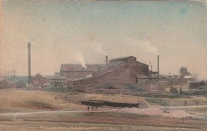Sparrows Point MD Foundry, Maryland Steel Co. 1907 - Imagen 1 de 2