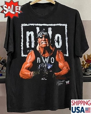 Hulk Hogan Remake Unisex Short Sleeve nWo 90s rare Design T shirt HA4324 - Image 1 of 3