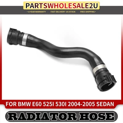 Nuevo 1x Manguera de radiador para BMW E60 525i 530i 2004-2005 sedán 2,5 L 3,0 L 64216910759 Foto 1 de 4