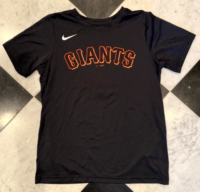 Camiseta Nike Juvenil Mediana Niños M Negra GIGANTES #5 DriFit Camiseta EQUIPO-MLB Mercancía Foto 1 de 4