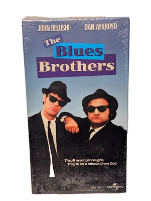 The Blues Brothers VHS Comedy John Belushi Universal 1998 New SEALED Watermarks - Image 1 of 4