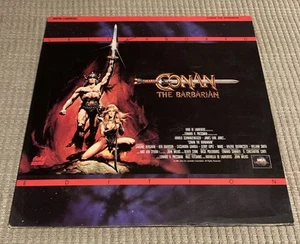 Conan The Barbarian (Laserdisc) 2-Disc WIDESCREEN Arnold Schwarzenegger RARE! - Picture 1 of 2