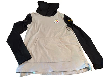 Pittsburgh Steelers Under Armour NFL Combine Mens Small Pullover Shirt - Image 1 of 4