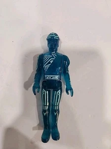 De colección Tron Flynn 1981 azul sin disco juntas apretadas buen estado Tomy - Imagen 1 de 10