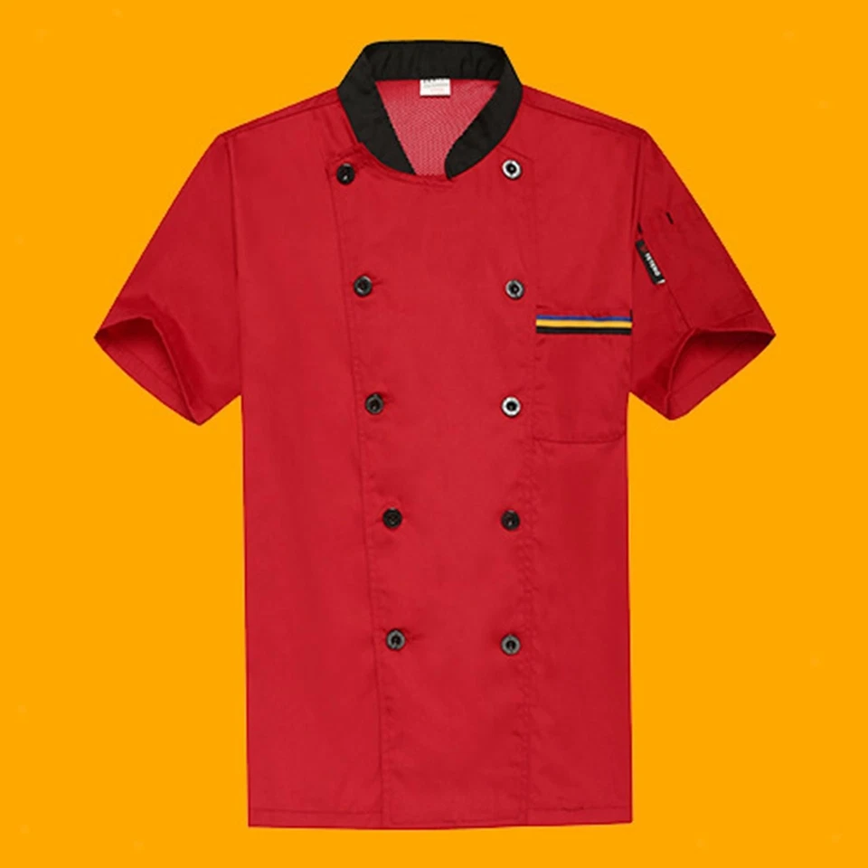 Men Women Chef Jacket Comfortable Waiter Waitress Apparel Uniform Chef Coat Chef - Image 1 of 1