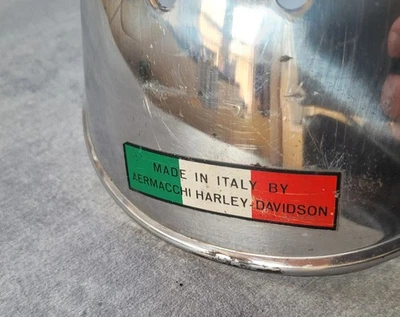 Harley-Davidson SS350 SX350 1973 Sprint guardabarros trasero de acero inoxidable Foto 1 de 4