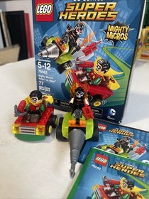 LEGO DC Comics Super Heroes: Mighty Micros: Robin Vs. Bane (76062) Complete