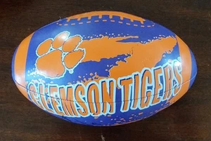 Clemson Tigers Soft Foam Football Signed By Four Players From The 2010 Team - Picture 1 of 6