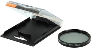 CAMLINK CPL FILTER 55MM, INCREASES CONTRAST + SATURATION, ANTI REFLECTION - Picture 1 of 1