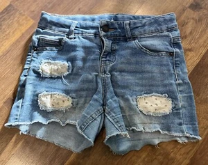 Cat & Jack Blue Jean Shorts Girls Size L (10-12) - Picture 1 of 5