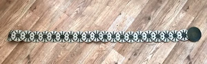 VINTAGE CIRCLES RIVET & STUDS BELT WITH HEARTS DISK SHAPE BUCKLE UP TO 36" WAIST - Picture 1 of 6