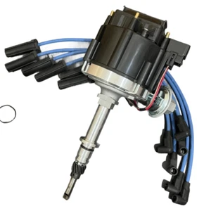 Distributor HEI + Wires + ICM Coil FJ40 FJ60 2F 3F 6 CYL - Picture 1 of 7